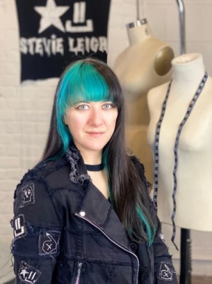 stevie leigh andrascik fashion designer headshot 2025
